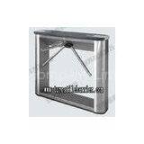 Heavy Duty Waist Height Turnstiles / Stainless Steel Automatic Tripod Turnstile thumbnail-1