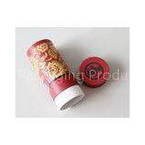 Environmental Red Gift / Craft Paper Tube Packaging Box With ISO SGS FDA QS thumbnail-1