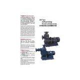 ZW Type Self-priming Sewage Pump Without Clogging