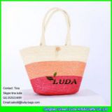 Supplier all kinds of wheat straw bag lady straw beach bag striped straw handbag