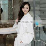 Microfiber Hotel White Bathrobes thumbnail-3