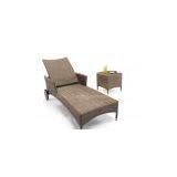 Rattan Furniture-chaise Lounge thumbnail-1