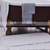 Good Quality Luxury 100% Cotton Embroidered Soft and Absorbant Hotel Bath Rug thumbnail-2
