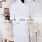 100% Cotton Embroidery Piping Terry Velour Bathrobe Bath Robe thumbnail-2