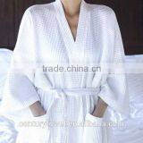 Simple and Soft Cheap Silk Waffle Weave Robe thumbnail-1