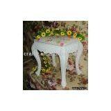 Hand Painted Stool thumbnail-1