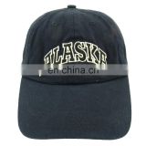2015 summer style deep blue pure black alaska adjustable trucker fishing hunt baseball caps hats100%cotton twill washed fabric