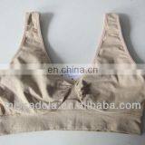 hot sale popular full sexy custom ladies seamless sports bra tops Trade assurance supplier