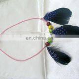 Natural Feather Hair Band Wig/feather Headwear Ornaments FHE-0030 thumbnail-1
