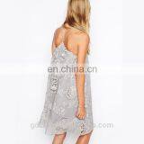 Express Clothing Women Dress With Lace Appliqued thumbnail-3