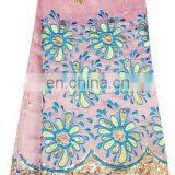 Christmas on Sale African George Lace Fabric Party Weeding Dress thumbnail-1