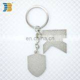 High Quality Custom Metal Keychain With Letter and Badge thumbnail-5