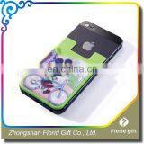Promotional Mobile Phone Case Pocket Soft Silicone Cell Phone Wallet Card Holder Wallet