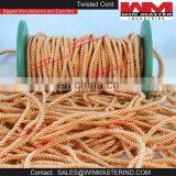 Metallic Gold Braided Trim Rope Cord thumbnail-5