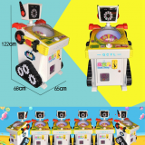 New Coin Operated Kids Prize Candy Game Machine, Lollipops Vending Machine Game For Sale thumbnail-3