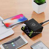 Universal 60w 8 Ports QC3.0 Smart Multi Usb Wireless Charger For Mobile Phone thumbnail-2