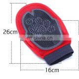 Hot Selling Pet Cleaning Tools Grooming Brush Bathing Gloves Brush Dog Massage Brush Gloves thumbnail-4