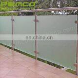 Wholesale Indoor Multipurpose Handrail Glass Stainless Steel Balustrade/Aluminum Glass Balustrade thumbnail-2