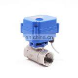 Economical DN8 DN10 DN15 DN20 DN25 DN32 Brass 2 Way Electric Motor Actuated Ball Valve Electric Motor Valve thumbnail-4