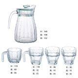 Drinking Water Glasses Set of 5- Cactus Premium Glassware for Dinner Parties thumbnail-3