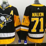 Pittsburgh Penguins #71 Malkin Black Jersey