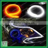 60cm Dual White Amber Switchback Headlight Strip Led Drl Light Style Tube