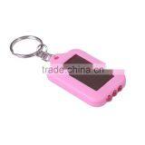 Solar-powered LED Flashlight w/ Keychain thumbnail-4