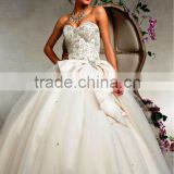 2014 New High Quality Royal sleeveless Ball Gown with Short Sleeves Jacket and Bowknot Quinceanera Dress
