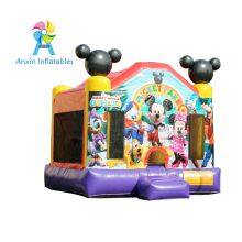 0.55MM PVC Kids Disney Inflatable Bouncer House