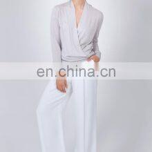 Пуловер из марочного шерстяного вязания на перекрывающейся застежке для зимы, модный пуловер thumbnail-2