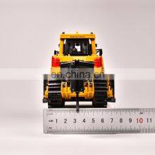 New Wonderful RC Toy Track Excavator Loader HUINA D10 T2 Bulldozer Alloy Model thumbnail-4