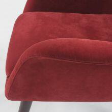 Modern High Quality Solid Wood Upholstery Furniture Petit Chair High Quality Lounge Chairs thumbnail-4