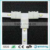 8 mm 2 Pin T Shape PCB FPC Board Splitter LED Strip Connector for SMD 3528 LED Strip Light Mono Color thumbnail-3