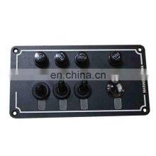 Modified Universal Pull Rocker Switch Panel With Light 12-24V With Fuse for Car RV Yacht and Ship thumbnail-2