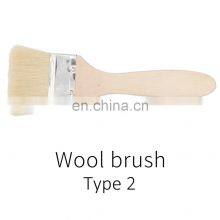 High Quality Wooden Handle Goat Hair Gilding Cleaning Tools Wall Paint Brush thumbnail-4