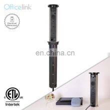 Motorized Pop up Socket With US Sockets,data Connection and Wireless Speaker