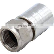 Conector Coaxial RF F Enchapado de Niquel Para Rg58 / Rg59 / RG6 / Rg11 thumbnail-3