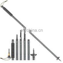 Multi Function Survival Portable Travel Aluminium Multitool Sticks Long Foldable Trekking Pole
