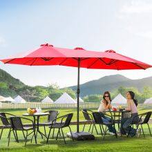 3 Head Steel Umbrella Waterproof and Sunshade thumbnail-1