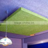 fireproof painted wood wool acoustic panel;wood fiber cement acoustic board
