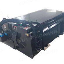 Skid Steer Loader Attachment Sweeper Pickup Bucket Broom Road Sweepers thumbnail-2