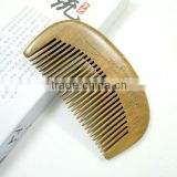 wholesale wood comb , sandal wooden beard comb for moustache