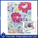 Printed Rose Garden Rotating Tablet Case For IPad 4 thumbnail-1