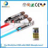 REMAX 2 in 1 8pin Micro USB Sync Data Cable Charger High Speed Micro for Samsung thumbnail-2