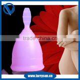 2015 Hot Selling 100% Platinum Medical Silicone Menstrual Cup, Reusable Lady Cup Menstrual Quality Choice thumbnail-2