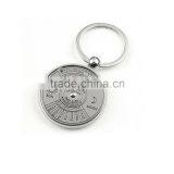 Eco-friendly Alloy Calendar key chain key finder key ring for gift custom key chain metal key chain