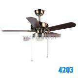 220 Volt Rotary Ceiling Fan Importers Wooden Blades With Hand Pull thumbnail-1