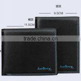 Baellerry Stock Men's Soft Fine Leather Wallet Men thumbnail-5