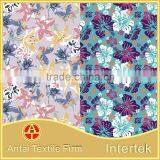 Beautiful Flower Designs Painting Fabric / Nylon Lycra Swimwear Print Fabric With Flower thumbnail-4