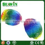 Rainbow PU Foam Brain Anti Stress Toy Brain thumbnail-1